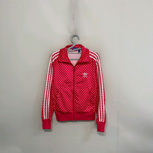 아디다스 립 도트 트랙탑 져지 땡땡이 95 여성 이미지