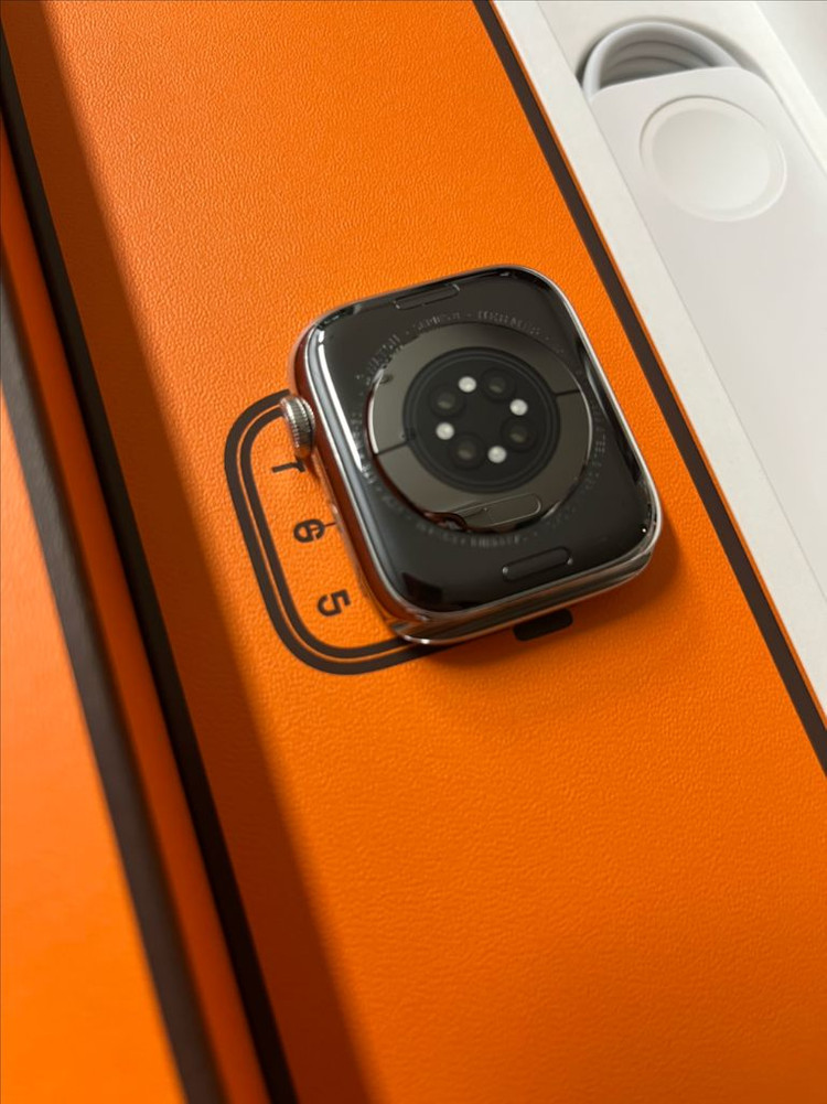 애플워치8에르메스 45mm 실버 리퍼신품 이미지