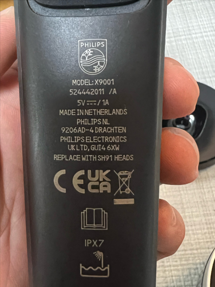 필립스 면도기 NEW i9000시리즈 X9001/30 타우벤블라우 이미지