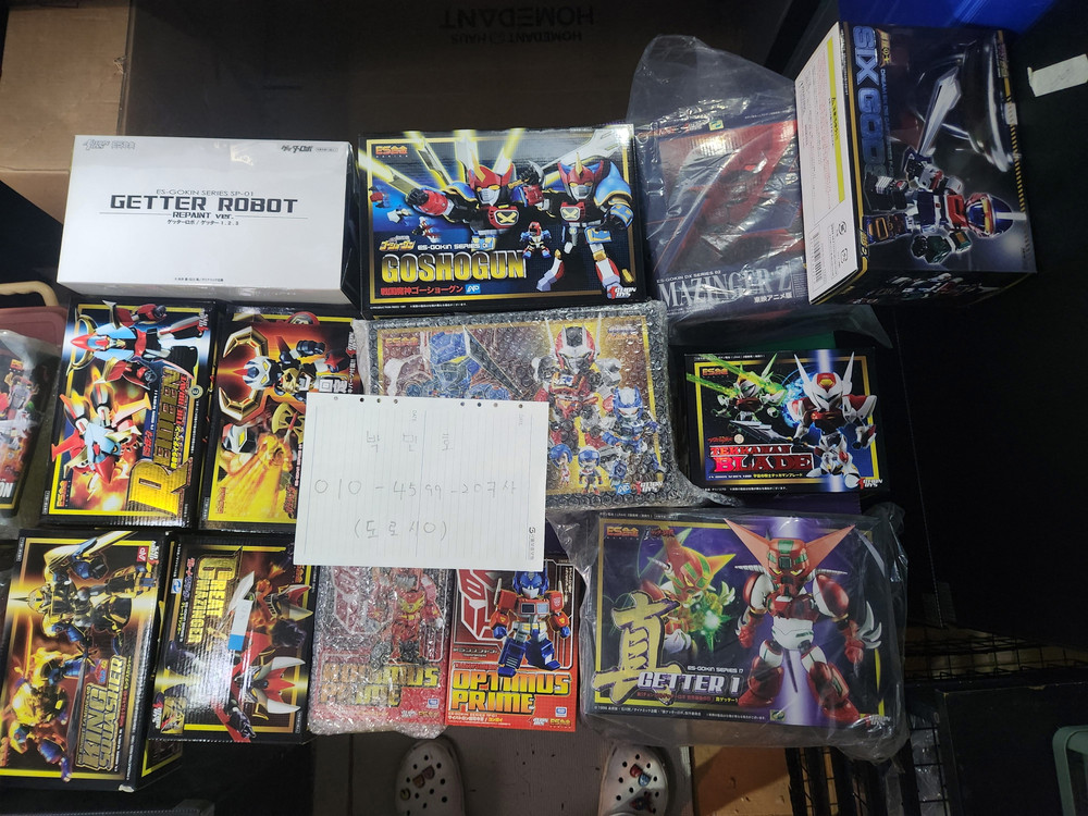 DX초합금,마크로스,메탈빌드,메탈컴포짓,제이웍스,오프로,MMA,썬더에이,철인28호,핫토이,건담,더블제타,ES합금 이미지