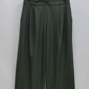 CLUB MONACO 클럽모나코 슬랙스 와이드 팬츠 / 여 67 카키 이미지