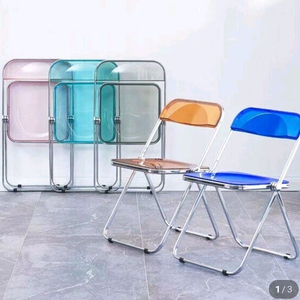 베가폴라 투명 의자 이미지