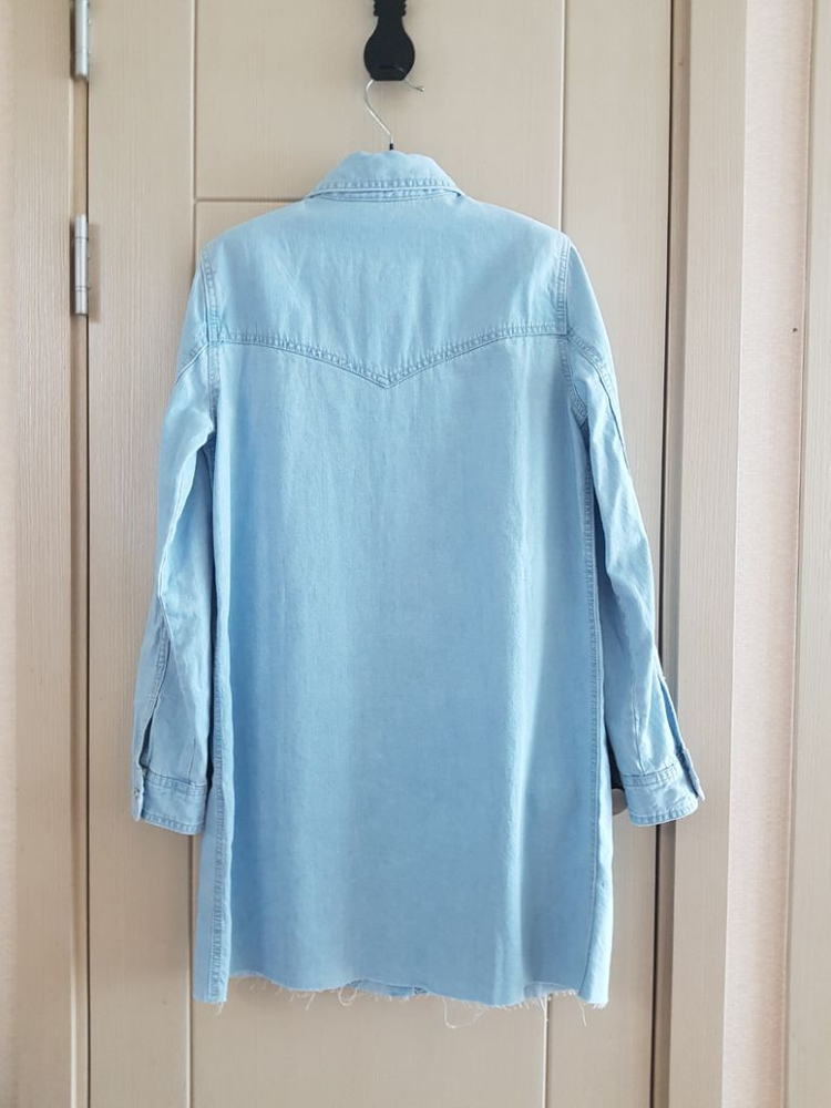 자라 데님 원피스 &롱남방 이미지