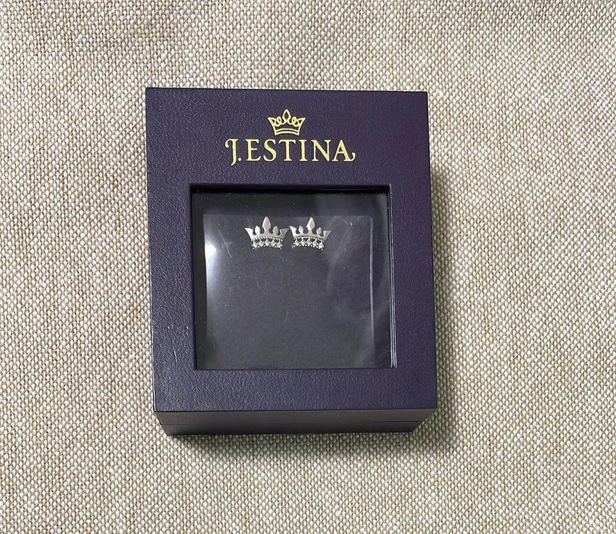 제이에스티나 티아라 목걸이/귀걸이 세트 이미지