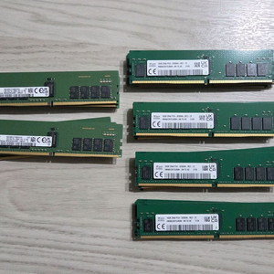 DDR4 16GB 램 3200 서버용 16GB 2Rx8 PC4-3200AA 하이닉스 32개, 삼성 8개 이미지