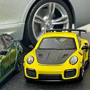(오늘까지만 판매)미니지티 포르쉐 911 gt2rs 옐로우 급처 이미지