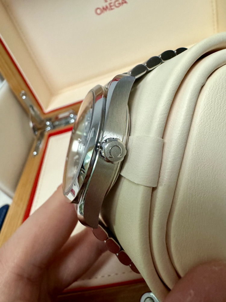 오메가 아쿠아테라 38mm 청판 러버스트랩+신형 쉐이드 브슬 풀구성 이미지