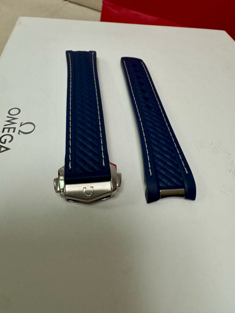 오메가 아쿠아테라 38mm 청판 러버스트랩+신형 쉐이드 브슬 풀구성 이미지