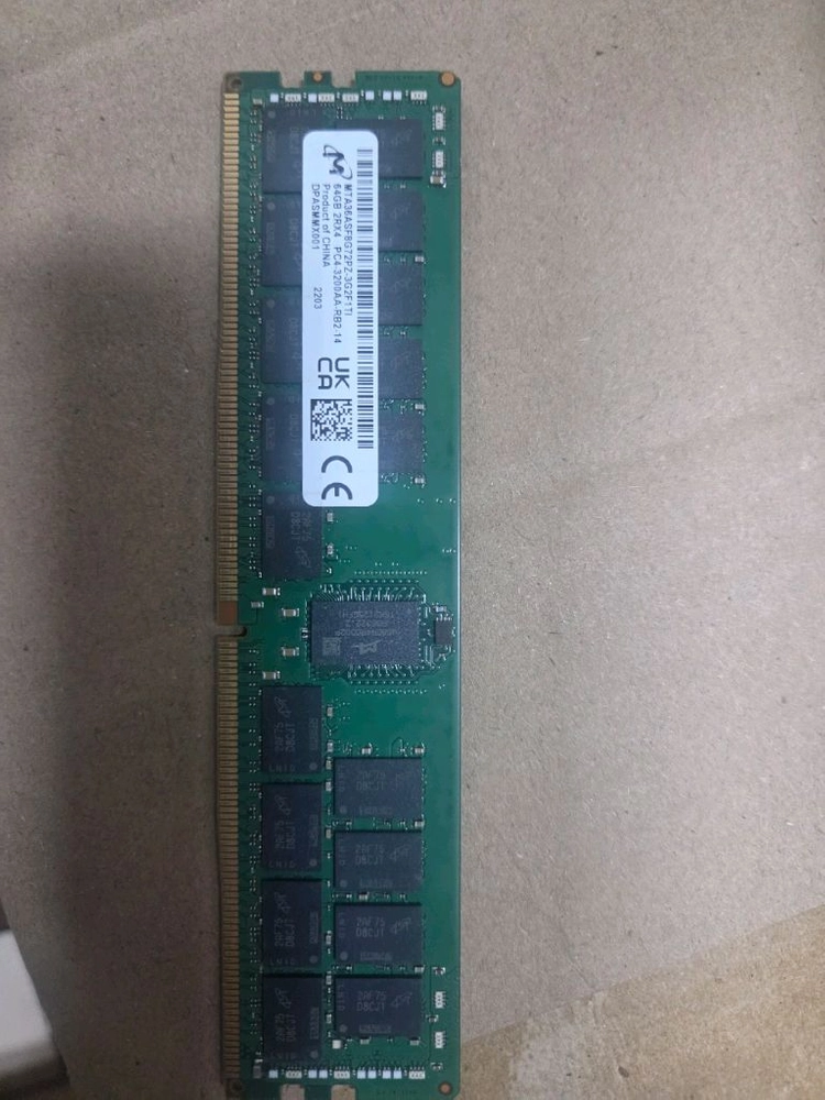 마이크론 ddr4 3200 64gb ecc 메모리 팝니다 이미지