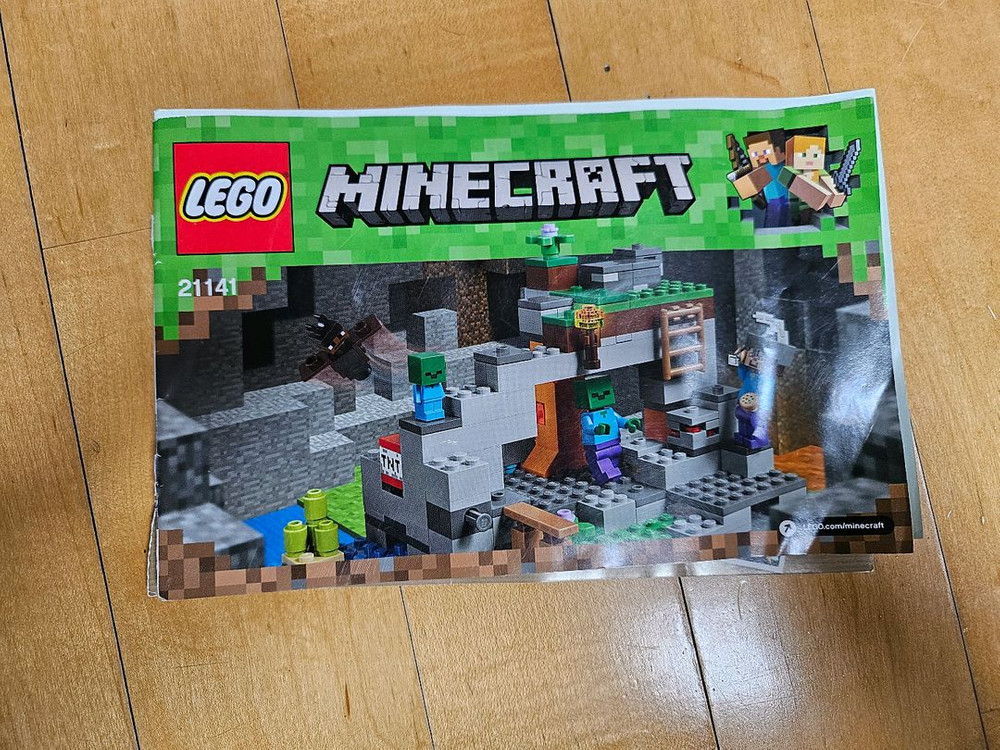 레고 정품 마인크래프트 21141 좀비 동굴 이미지