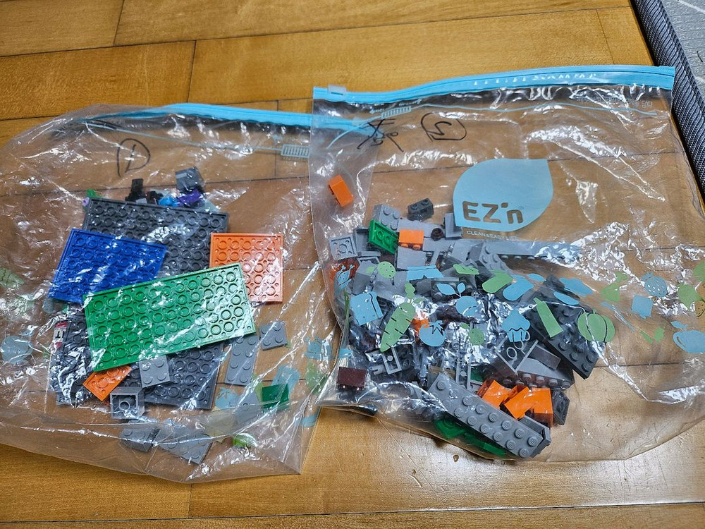 레고 정품 마인크래프트 21141 좀비 동굴 이미지