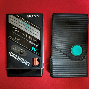 소니빈티지워크맨 WM-F102 정크기기 이미지