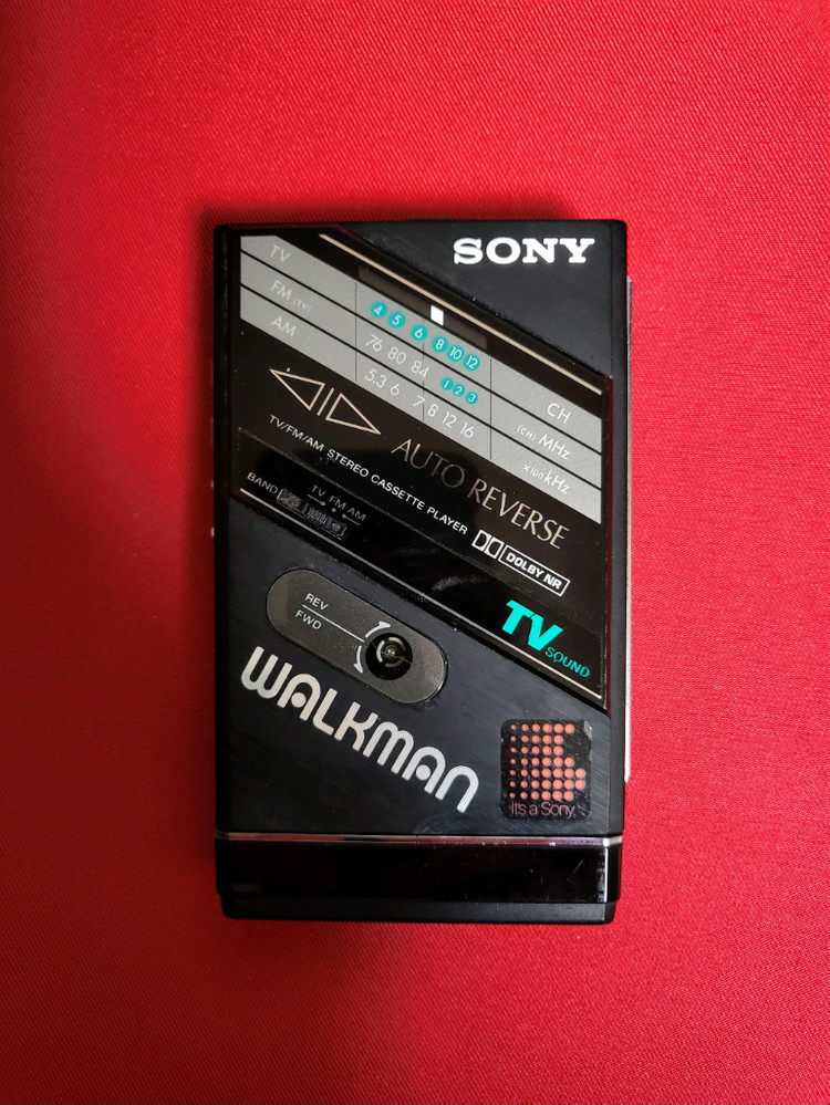 소니빈티지워크맨 WM-F102 정크기기 이미지