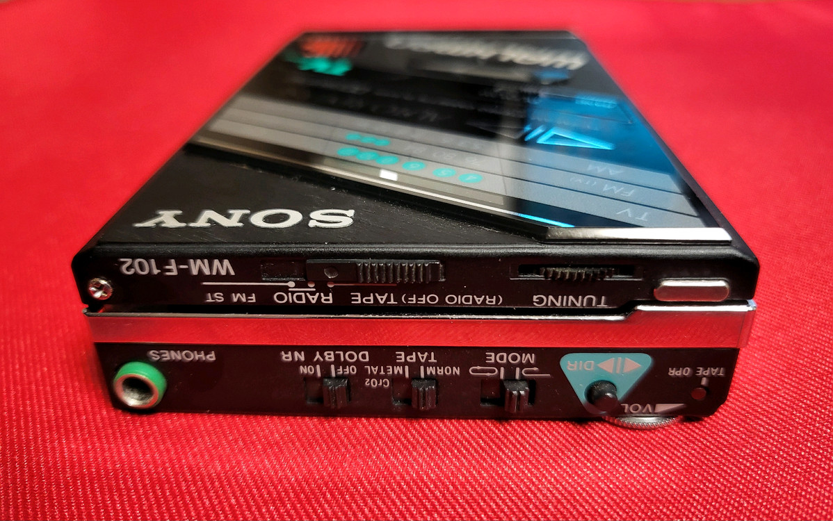 소니빈티지워크맨 WM-F102 정크기기 이미지