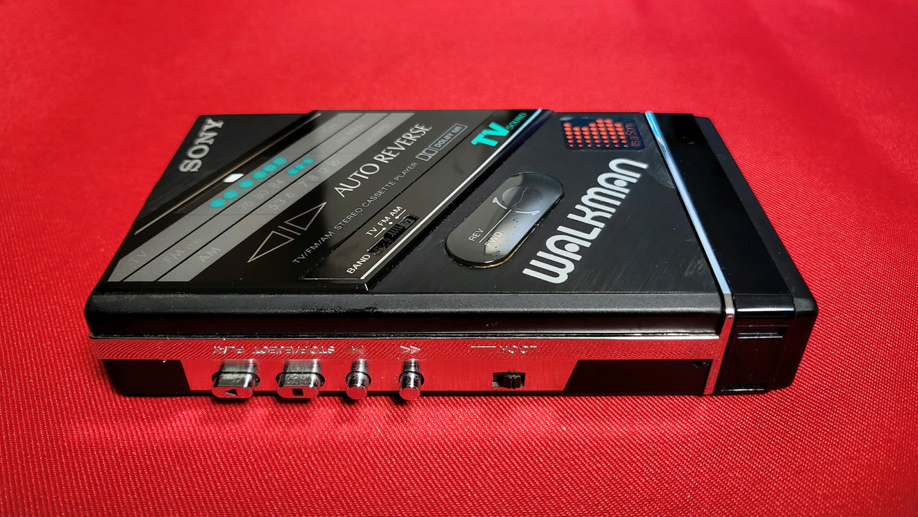 소니빈티지워크맨 WM-F102 정크기기 이미지