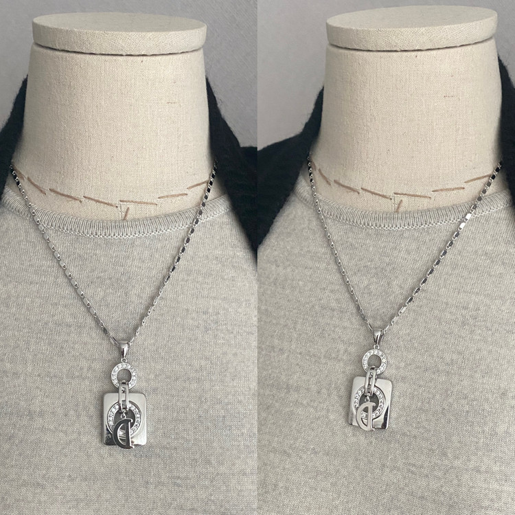 악세서리 목걸이 귀걸이 팔찌 세트 이미지