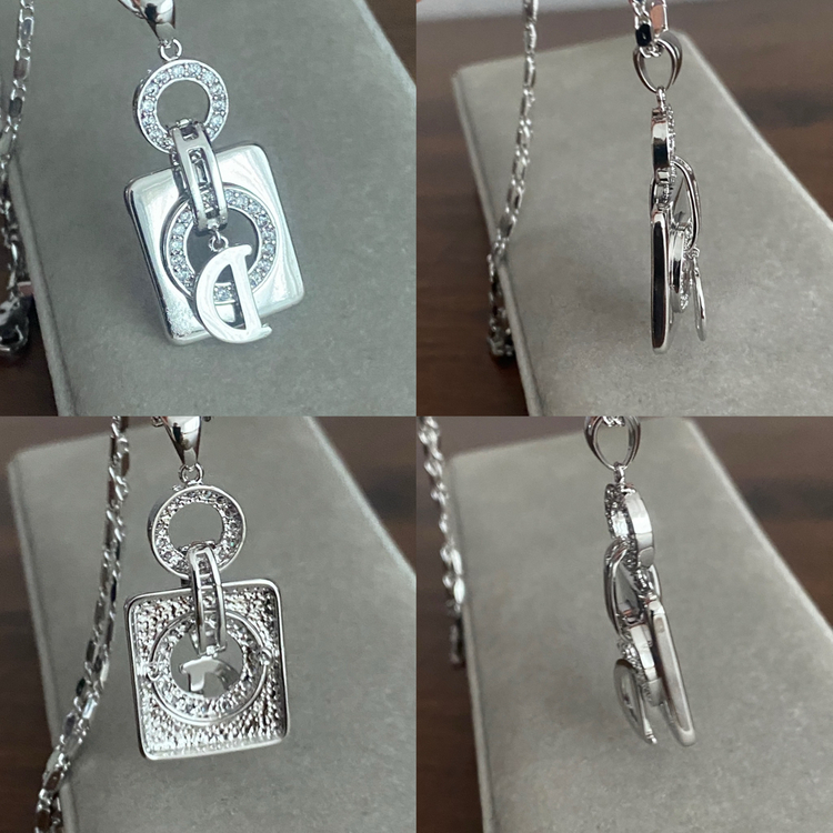 악세서리 목걸이 귀걸이 팔찌 세트 이미지