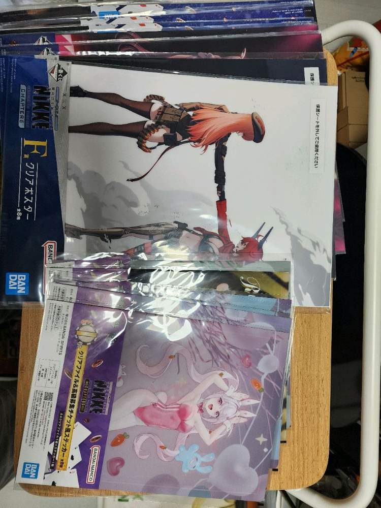 (미개봉) 니케 제일복권 하위상굿즈 일괄 이미지