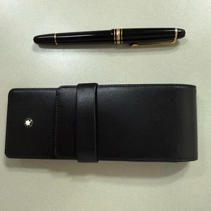 몽블랑 마이스터스튁 146 만년필 + 몽블랑 펜케이스(3구) + 잉크 이미지