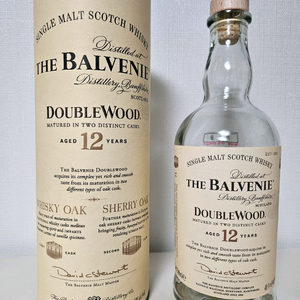 발베니 BALVENIE 12년 더블우드 양주 공병 빈병 술병 이미지