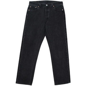 1997 USA 리바이스 501-0660 블랙 데님 팬츠 빈티지 미국제 이미지