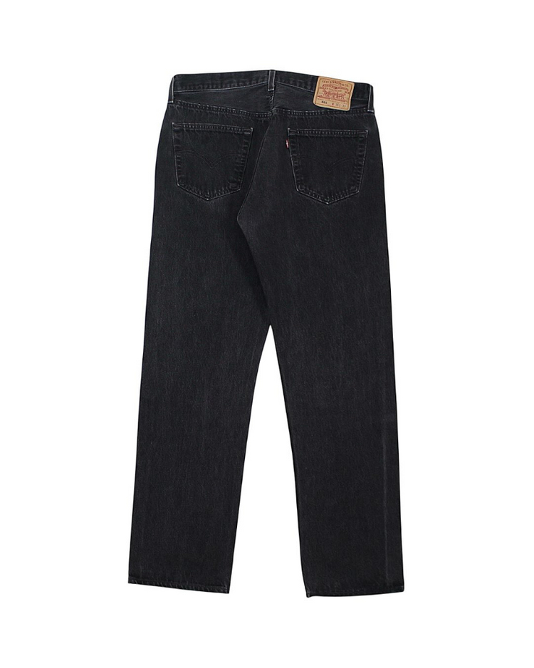 1997 USA 리바이스 501-0660 블랙 데님 팬츠 빈티지 미국제 이미지