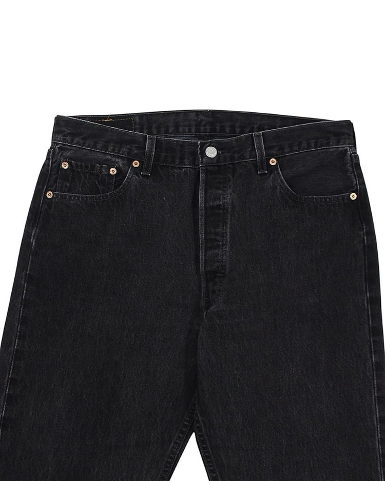 1997 USA 리바이스 501-0660 블랙 데님 팬츠 빈티지 미국제 이미지