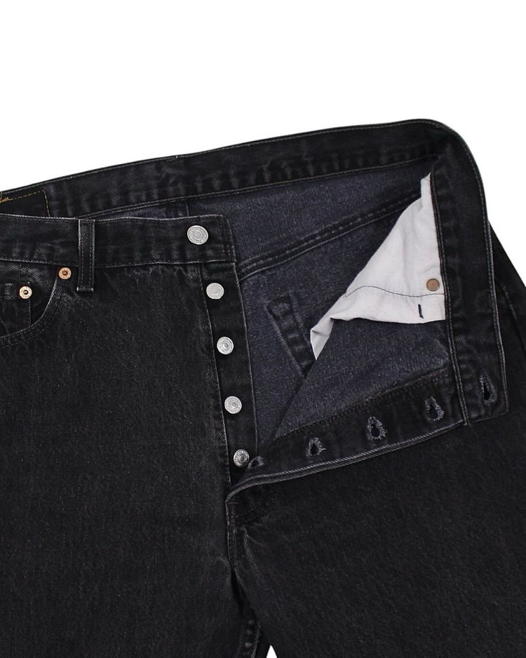 1997 USA 리바이스 501-0660 블랙 데님 팬츠 빈티지 미국제 이미지