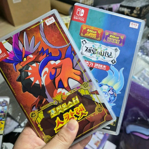 닌텐도스위치 포켓몬스터 스칼렛/바이올렛 제로의비보(타이틀만) 판매합니다 이미지