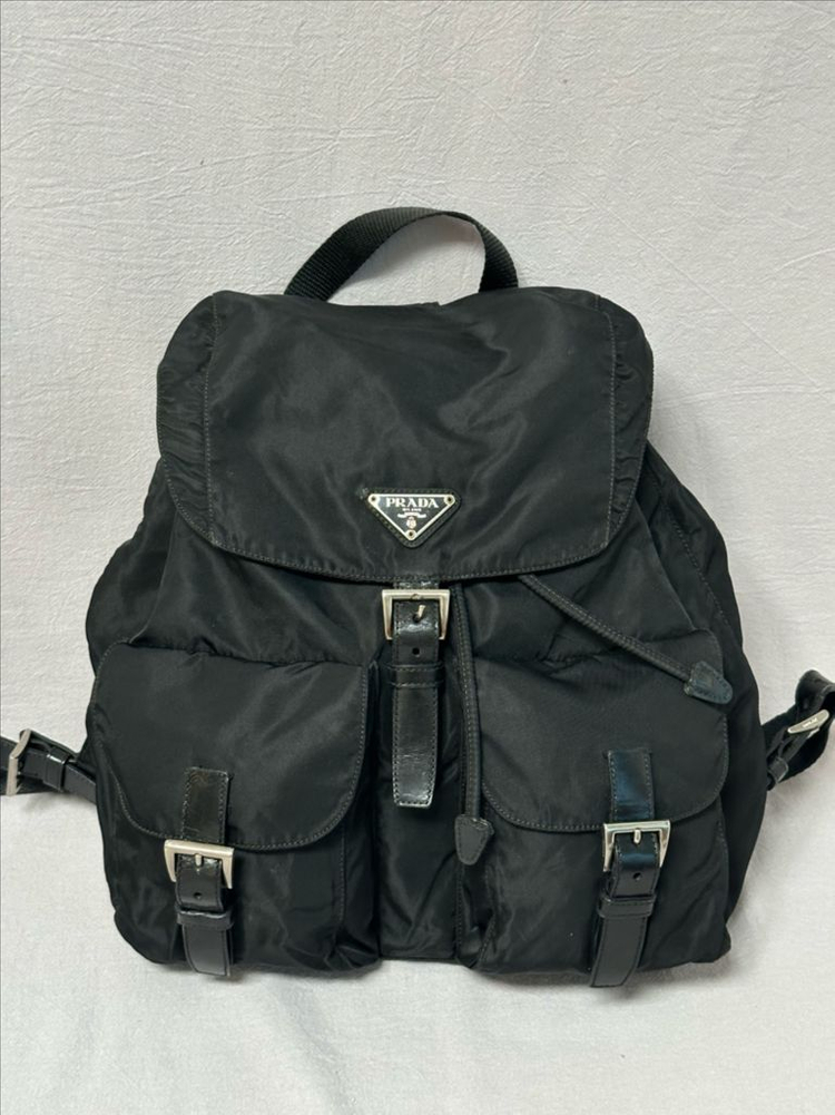 프라다 나일론 포코노 투포켓 백팩 쇼핑백/더스트백 풀셋 미디엄 이미지
