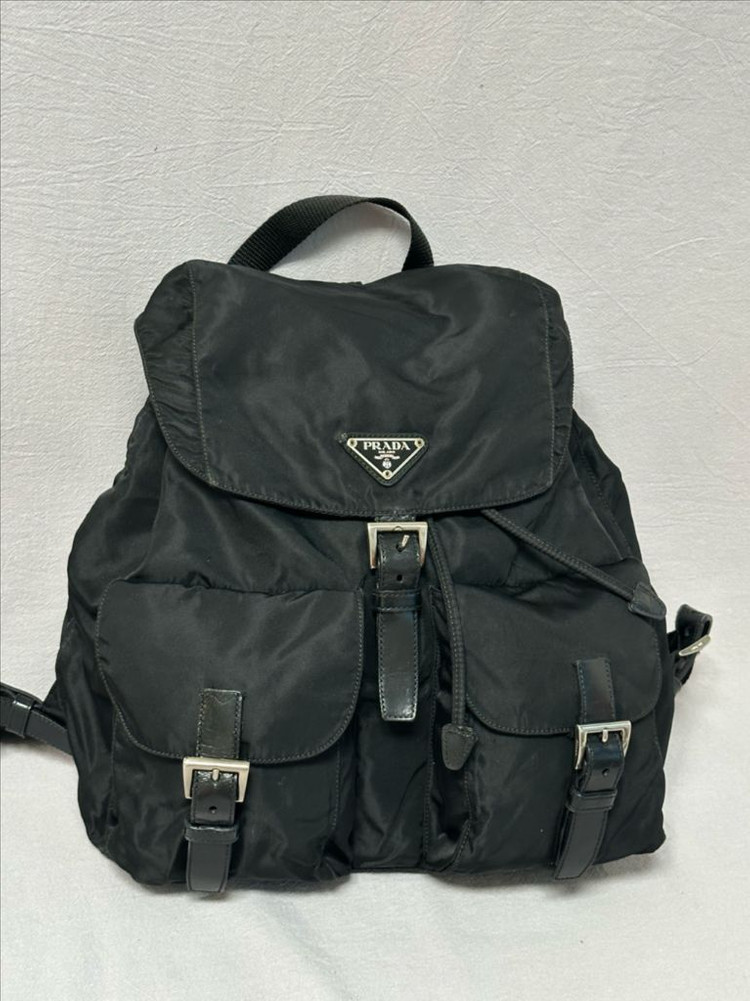프라다 나일론 포코노 투포켓 백팩 쇼핑백/더스트백 풀셋 미디엄 이미지