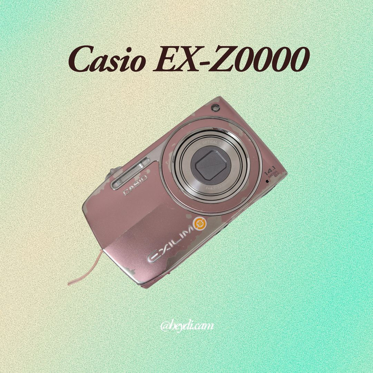 (로제, 모카, 아일릿) 카시오 엑슬림 z2000 핑크 이미지