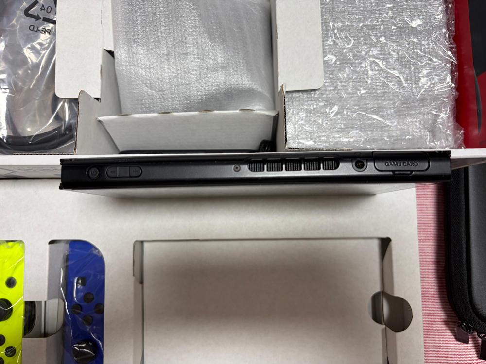 닌텐도 스위치 배터리개선판 풀박 (모여봐요동물의숲+포켓몬레전드 Z-A 설치) 이미지