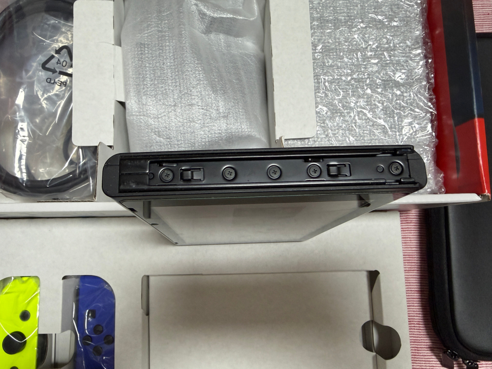 닌텐도 스위치 배터리개선판 풀박 (모여봐요동물의숲+포켓몬레전드 Z-A 설치) 이미지