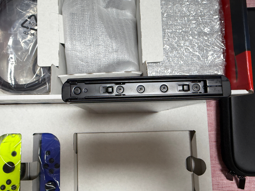 닌텐도 스위치 배터리개선판 풀박 (모여봐요동물의숲+포켓몬레전드 Z-A 설치) 이미지