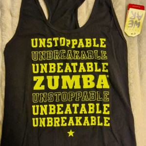 (새상품) 줌바 나시 티셔츠 탱크 탑 이미지