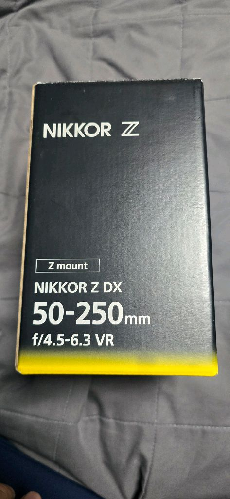 니콘 dx 50 250 f/4.5-6.3 VR 렌즈 이미지