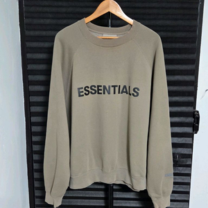 [피어오브갓 에센셜] 전면 로고 라글란 맨투맨 | 00207 이미지