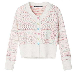 하트 니트 가디건 FREE 이미지