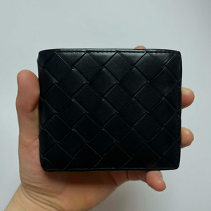 보테가베네타 반지갑 블랙 이미지