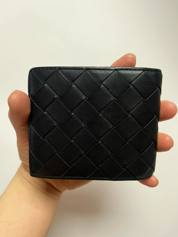 보테가베네타 반지갑 블랙 이미지