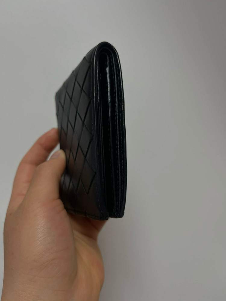 보테가베네타 반지갑 블랙 이미지