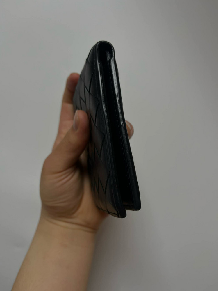 보테가베네타 반지갑 블랙 이미지