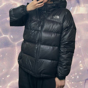 노스페이스 써밋 후드 구스다운 패딩 자켓 블랙 95 이미지