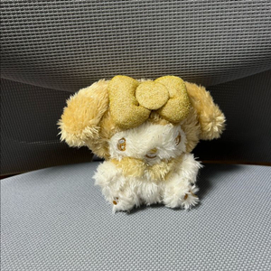 (산리오) 마이멜로디 반짝골드 키링 팝니당 이미지