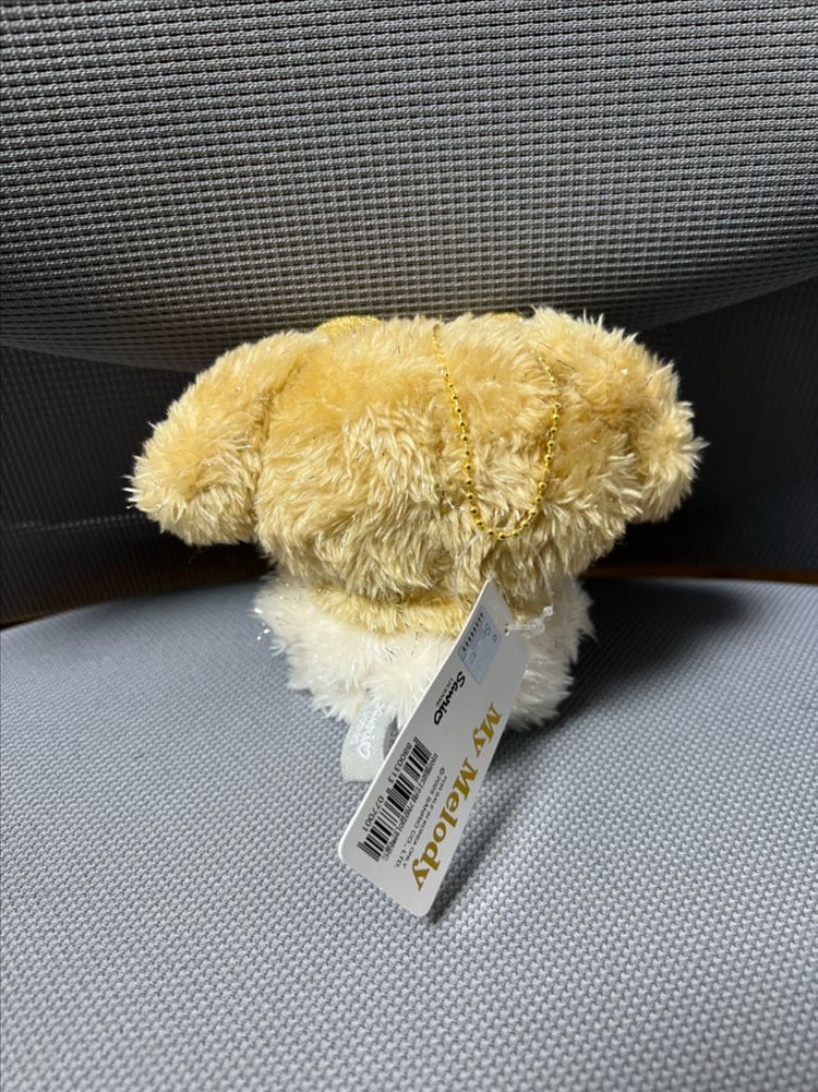 (산리오) 마이멜로디 반짝골드 키링 팝니당 이미지