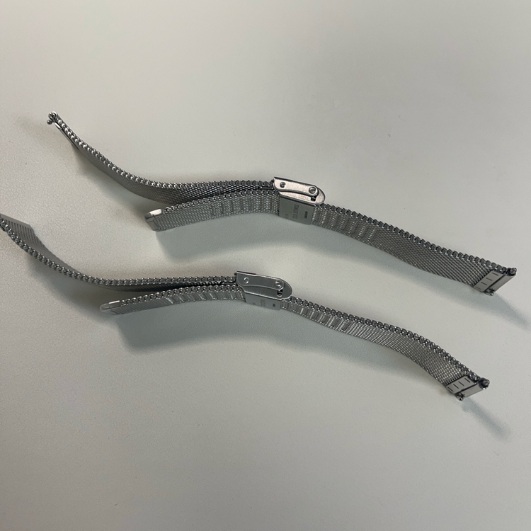 MiLTAT 18mm 클래식 메쉬 (mesh) 2개 스트랩 이미지