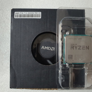 라이젠 CPU 2200g+쿨러(미사용) 이미지