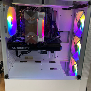 개인 모니터 포함 데스크탑 팝니다. 3060ti 이미지