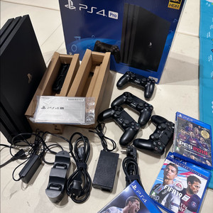 플스4 프로 1tb 듀얼쇼크4개 판매 이미지